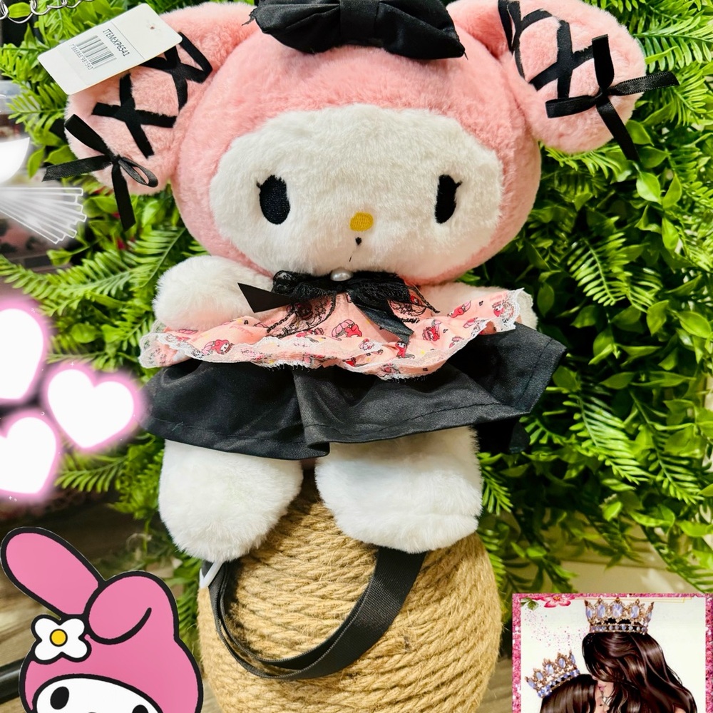 Plush Melody Backpack 🎒 Bag